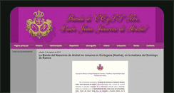 Desktop Screenshot of bandajesusnazarenoarahal.blogspot.com