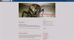 Desktop Screenshot of facettenauge.blogspot.com