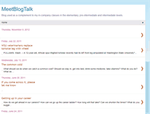 Tablet Screenshot of meetblogtalk.blogspot.com