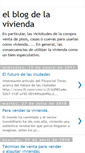 Mobile Screenshot of elblogdelavivienda.blogspot.com