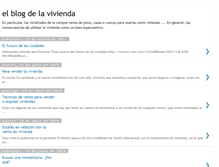 Tablet Screenshot of elblogdelavivienda.blogspot.com