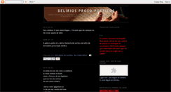 Desktop Screenshot of deliriospoeticos.blogspot.com