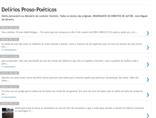 Tablet Screenshot of deliriospoeticos.blogspot.com