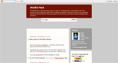 Desktop Screenshot of mindfulhack.blogspot.com