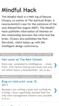 Mobile Screenshot of mindfulhack.blogspot.com