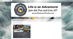 Desktop Screenshot of adventuretrucks.blogspot.com