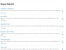 Tablet Screenshot of kaylamartell.blogspot.com