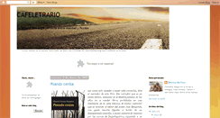 Desktop Screenshot of cafeletrario.blogspot.com