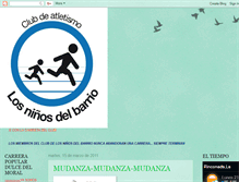 Tablet Screenshot of los-ninos-del-barrio.blogspot.com