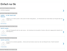 Tablet Screenshot of einfachnurbe.blogspot.com