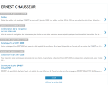 Tablet Screenshot of ernest-chausseur.blogspot.com