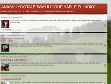 Tablet Screenshot of anashiiyootalewayuuquehableelindio.blogspot.com