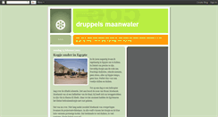 Desktop Screenshot of druppels-maanwater.blogspot.com