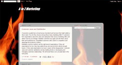 Desktop Screenshot of a2z-maketing.blogspot.com