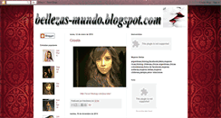 Desktop Screenshot of bellezas-mundo.blogspot.com