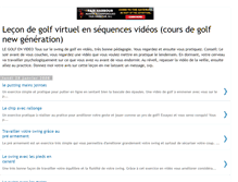 Tablet Screenshot of golf-academy-lecon.blogspot.com