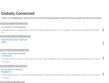 Tablet Screenshot of globallyconnected.blogspot.com