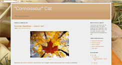 Desktop Screenshot of connoisseurcat.blogspot.com
