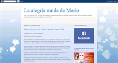 Desktop Screenshot of laalegriamudademario.blogspot.com