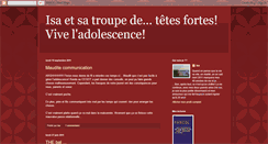 Desktop Screenshot of ados-rieurs.blogspot.com