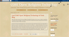 Desktop Screenshot of cosireligion.blogspot.com