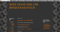 Desktop Screenshot of boxefrancaisecpb.blogspot.com