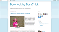 Desktop Screenshot of busychickbooklook.blogspot.com