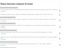 Tablet Screenshot of lebanonisrael.blogspot.com