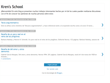 Tablet Screenshot of krensischool.blogspot.com