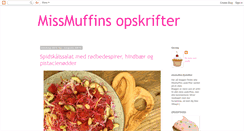 Desktop Screenshot of frkmuffinsopskrifter.blogspot.com