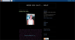 Desktop Screenshot of need-sex.blogspot.com