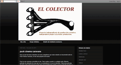 Desktop Screenshot of elcolector.blogspot.com