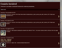 Tablet Screenshot of cenarioinvisivel.blogspot.com