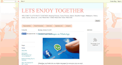 Desktop Screenshot of enjoymenttube.blogspot.com