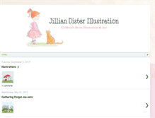 Tablet Screenshot of jilliandisterillustration.blogspot.com