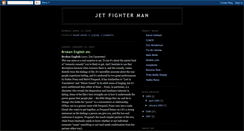 Desktop Screenshot of jetfighterman.blogspot.com