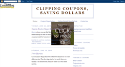 Desktop Screenshot of clippingcouponssavingdollars.blogspot.com