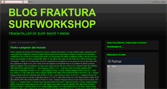 Desktop Screenshot of blogfraktura.blogspot.com