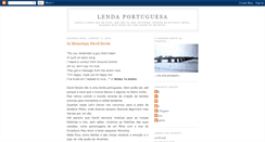 Desktop Screenshot of lenda-portuguesa.blogspot.com