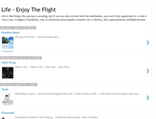 Tablet Screenshot of life-enjoytheflight.blogspot.com