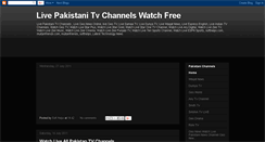 Desktop Screenshot of 92pakistanitv.blogspot.com