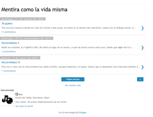 Tablet Screenshot of mentiracomolavidamisma.blogspot.com