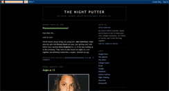 Desktop Screenshot of nightputter.blogspot.com