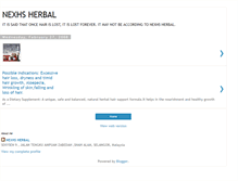Tablet Screenshot of nexhs.blogspot.com