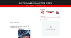 Desktop Screenshot of my-computer-games.blogspot.com