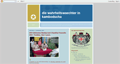 Desktop Screenshot of kambodschaforum.blogspot.com