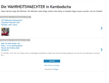 Tablet Screenshot of kambodschaforum.blogspot.com
