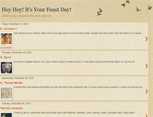 Tablet Screenshot of heyheyitsyourfeastday.blogspot.com