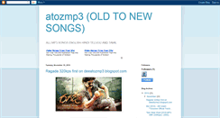 Desktop Screenshot of deeatozmp3.blogspot.com