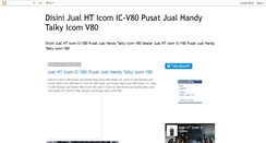 Desktop Screenshot of jualhtv80murah.blogspot.com